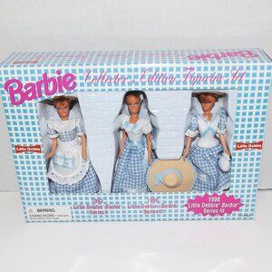 1997 Barbie Little Debbie Snack 3 Pc Collector’s Edition Figurine Set New Sealed